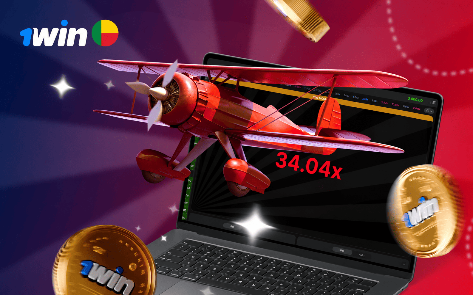 Aviator 1win : règles, APK, démo et free bets au Bénin